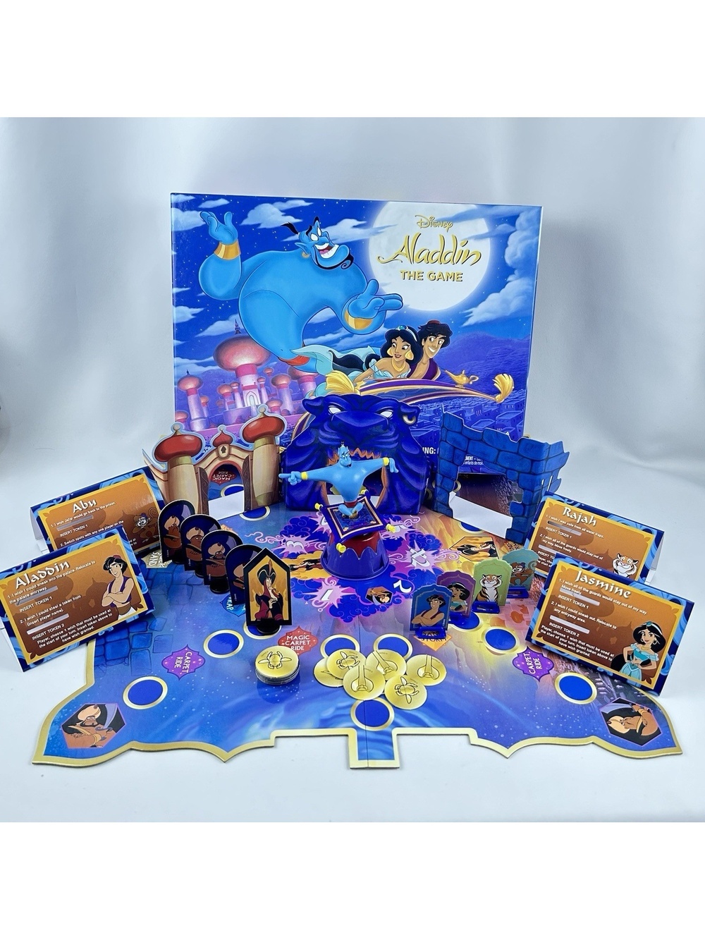 Disney Spinmaster Aladdin The Board Game Complete Cardinal Games